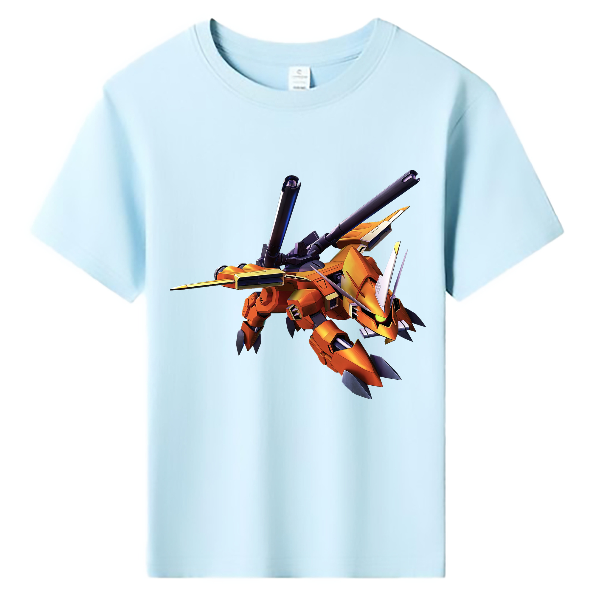 （画像用） 機動戦士ガンダム Mobile Suit Gundam 綿100％キッズTシャツ（フロントプリント）